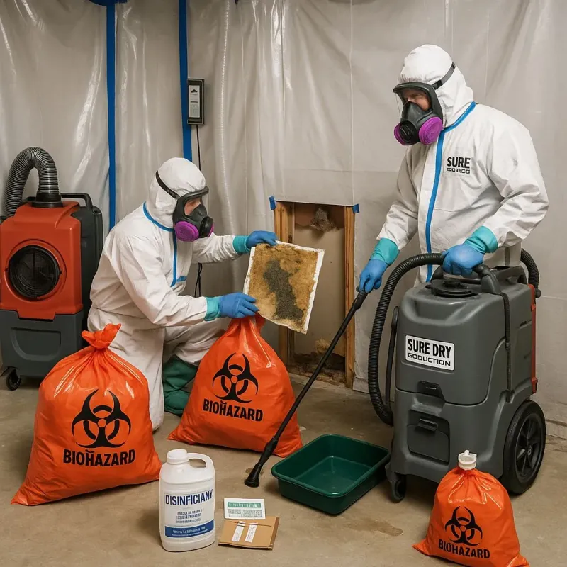 Contaminated Water Handling Protocols process in Seneca County, OH