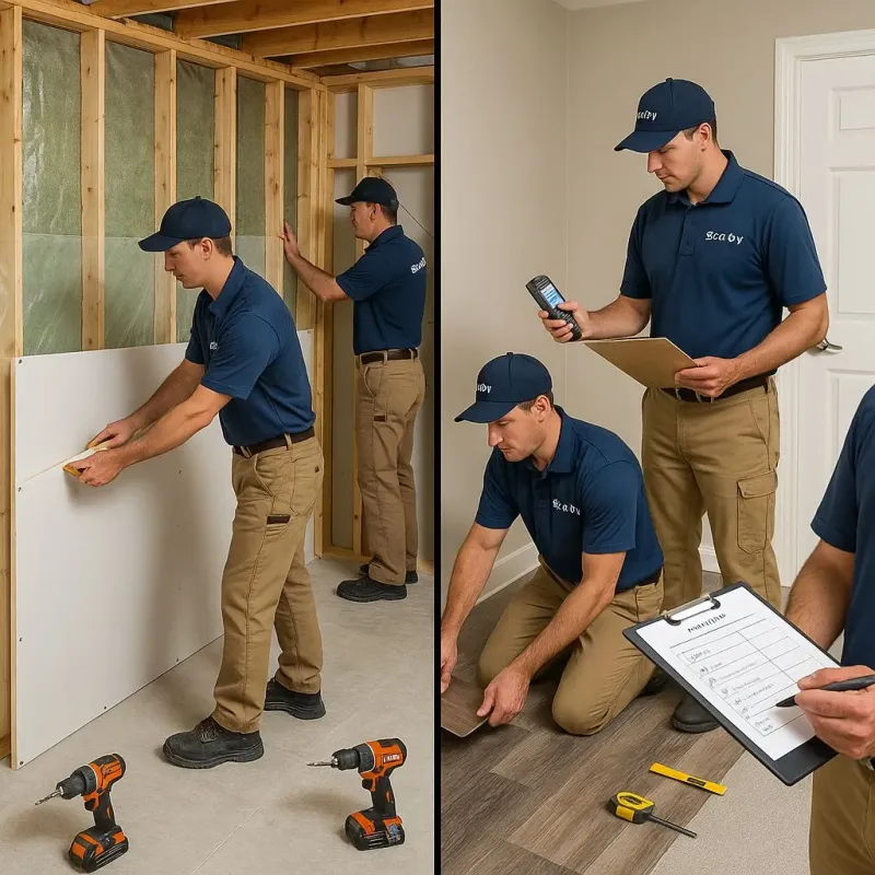 Repairs and Reconstruction process in Seneca County, OH